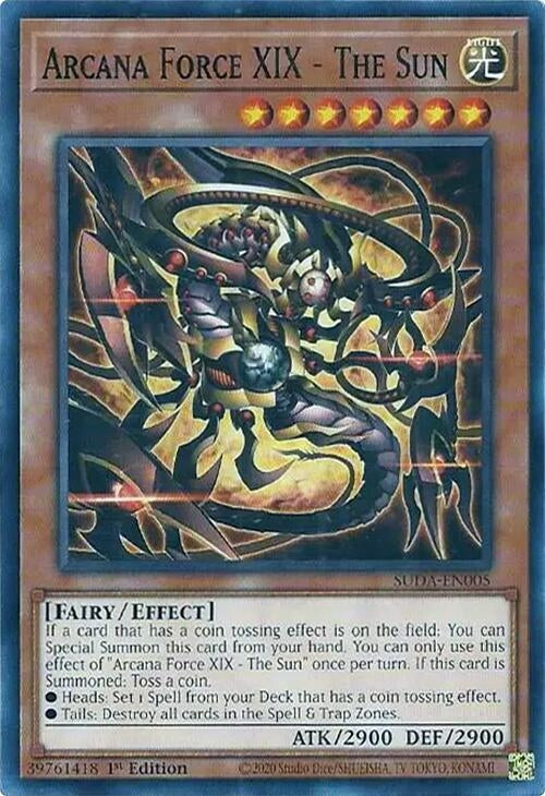 Arcana Force XIX - The Sun (SUDA-EN005) (Supreme Darkness)