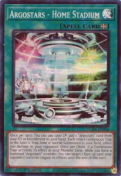Argostars - Home Stadium (SUDA-EN058) (Supreme Darkness)