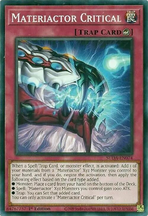 Materiactor Critical (SUDA-EN074) (Supreme Darkness)