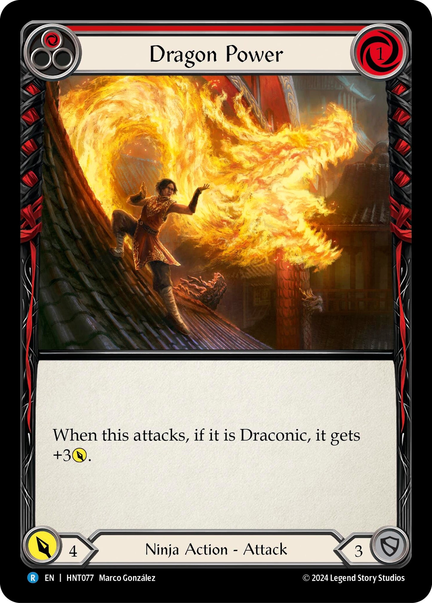 Dragon Power (Red) (HNT077)