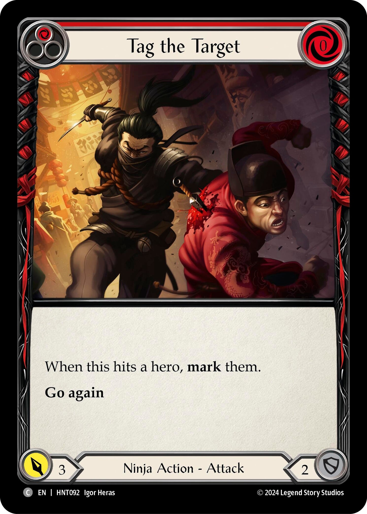 Tag the Target (Red) (HNT092)