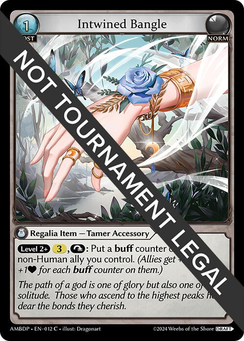 Image for Intwined Bangle (012) (Mortal Ambition Draft Pack) - Grand Archive TCG