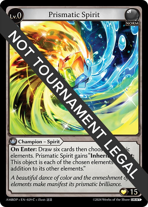 Image for Prismatic Spirit (029) (Mortal Ambition Draft Pack) - Grand Archive TCG