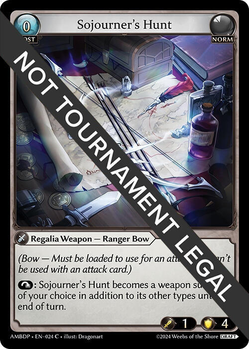 Image for Sojourner's Hunt (024) (Mortal Ambition Draft Pack) - Grand Archive TCG