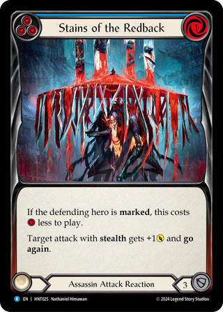 Stains of the Redback (Blue) (HNT025)