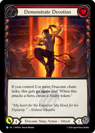 Demonstrate Devotion (Red) (HNT059)