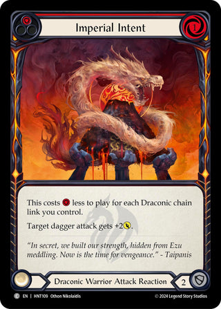 Imperial Intent (Red) (HNT109)
