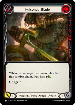Poisoned Blade (Blue) (HNT187)