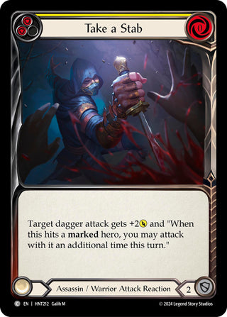 Take a Stab (Yellow) (HNT212)