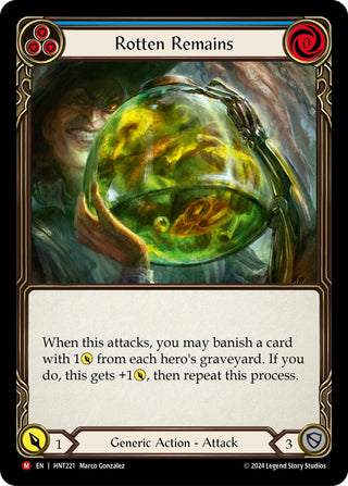 Image for Rotten Remains (HNT221) (The Hunted) - Flesh and Blood TCG