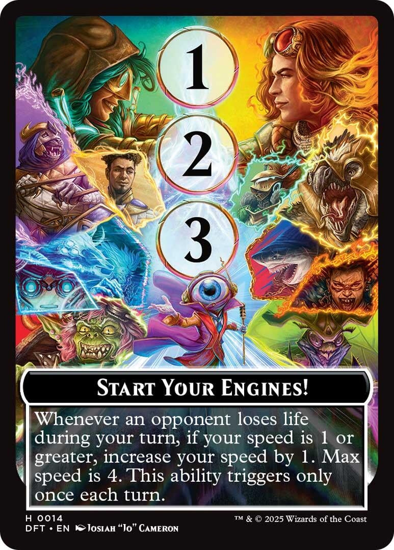 Start Your Engines! // Max Speed (14) (DFT) - MTG Single