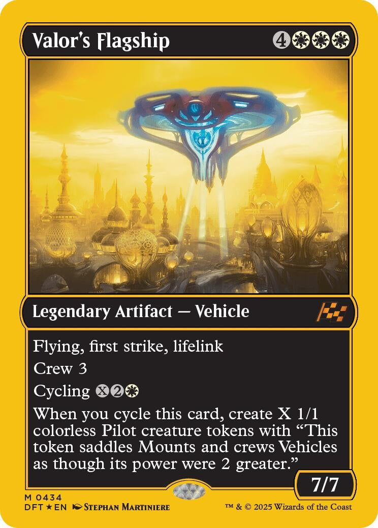 Valor’s Flagship (First-Place Foil) (DFT) - MTG Single