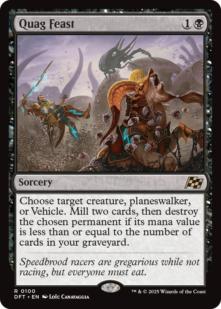Quag Feast (100) (DFT) - MTG Single