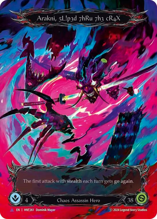 Image for Arakni, 5L!p3d 7hRu 73h cR4X (Marvel) (HNT261) (The Hunted) - Flesh and Blood TCG