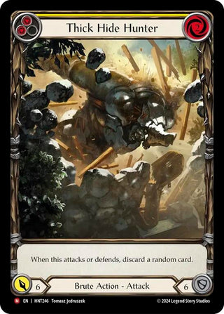 Image for Thick Hide Hunter (Extended Art) (HNT246) (The Hunted) - Flesh and Blood TCG