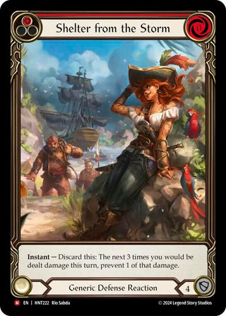 Image for Shelter from the Storm (Extended Art) (HNT222) (The Hunted) - Flesh and Blood TCG