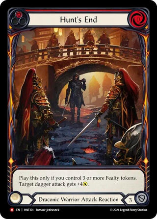 Image for Hunt's End (Extended Art) (HNT101) (The Hunted) - Flesh and Blood TCG
