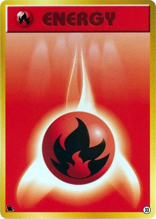 Image for Basic Fire Energy - 33 (33) (Intro Pack (Squirtle)) - Pokemon Japan