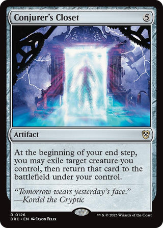 Image for Conjurer's Closet (126) (Commander: Aetherdrift) - Magic: The Gathering