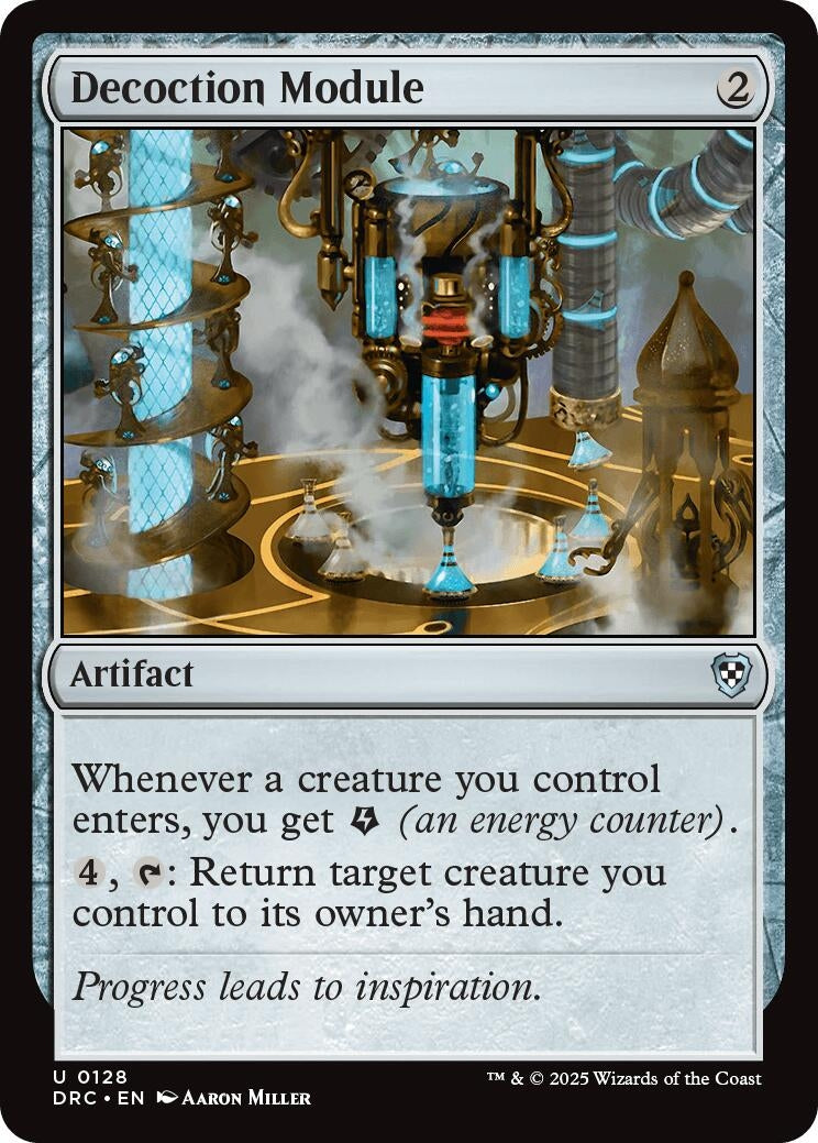 Image for Decoction Module (128) (Commander: Aetherdrift) - Magic: The Gathering