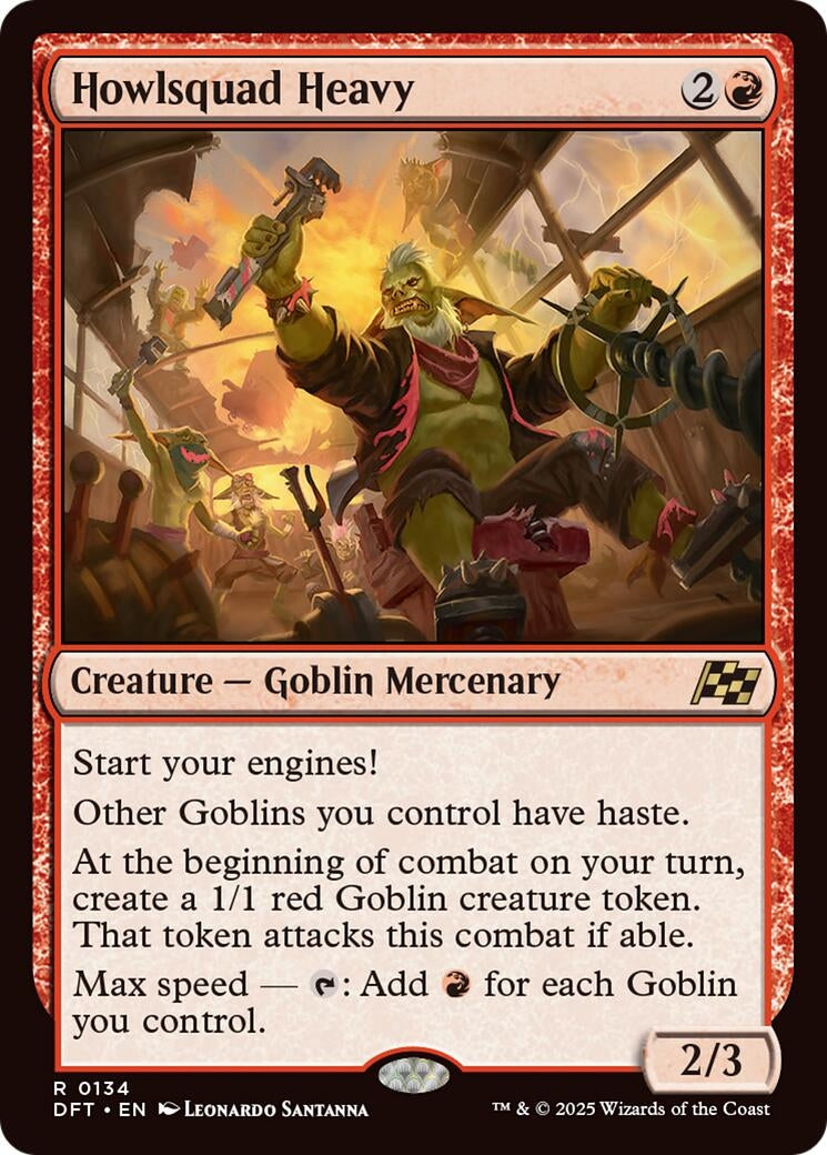 Image for Howlsquad Heavy (134) (Aetherdrift) - Magic: The Gathering