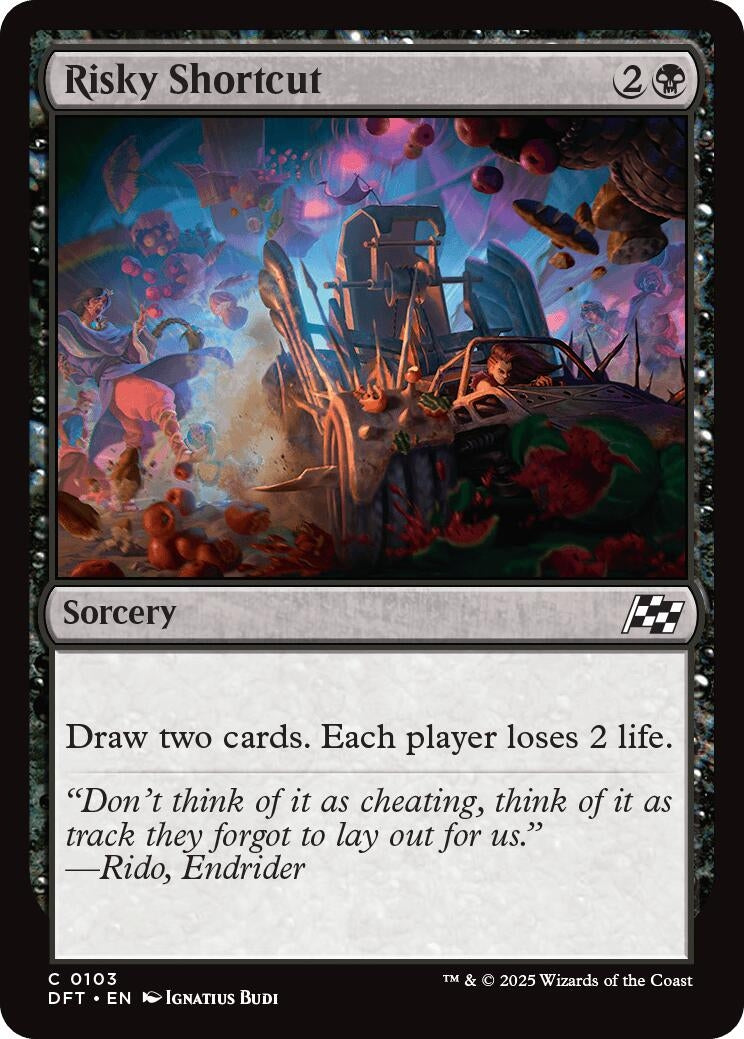 Image for Risky Shortcut (103) (Aetherdrift) - Magic: The Gathering