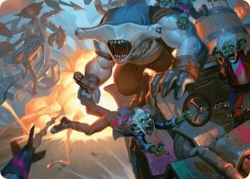 Image for Trade the Helm Art Card (25) (Art Series: Aetherdrift) - Magic: The Gathering