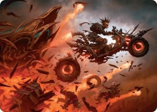Image for Gastal Blockbuster Art Card (19) (Art Series: Aetherdrift) - Magic: The Gathering