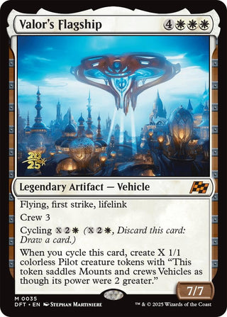Image for Valor's Flagship (35) (Prerelease Cards) - Magic: The Gathering