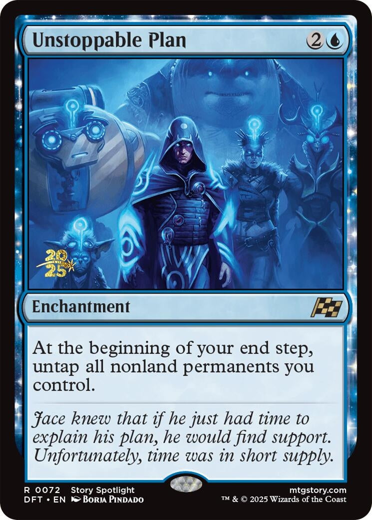 Image for Unstoppable Plan (72) (Prerelease Cards) - Magic: The Gathering