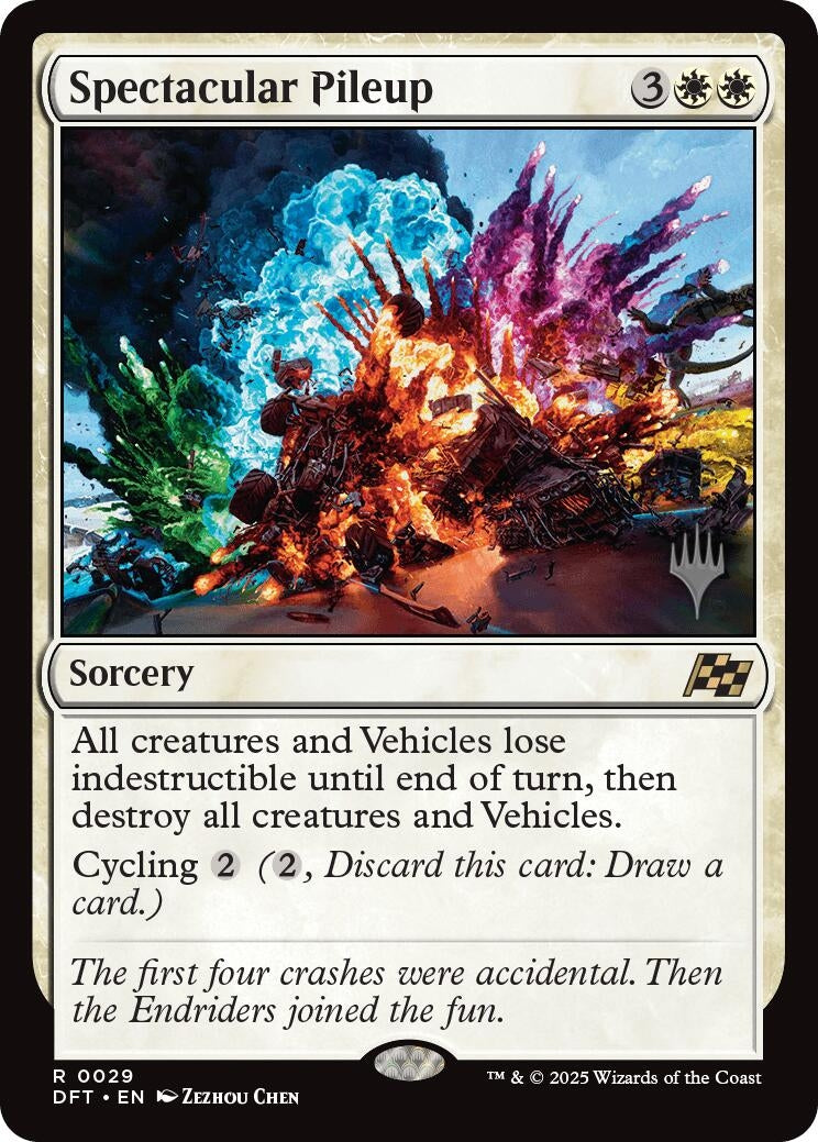 Image for Spectacular Pileup (29) (Promo Pack: Aetherdrift) - Magic: The Gathering