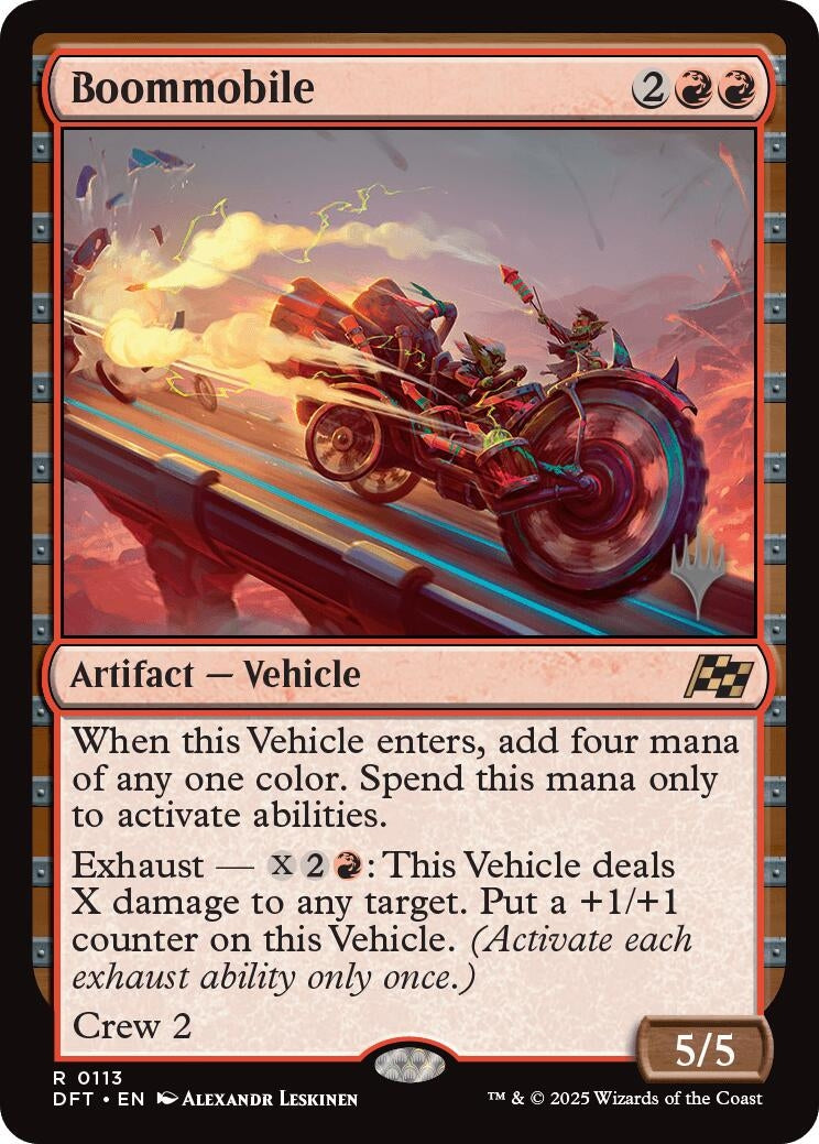 Image for Boommobile (113) (Promo Pack: Aetherdrift) - Magic: The Gathering