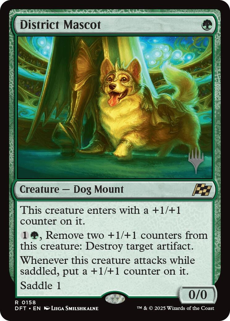 Image for District Mascot (158) (Promo Pack: Aetherdrift) - Magic: The Gathering