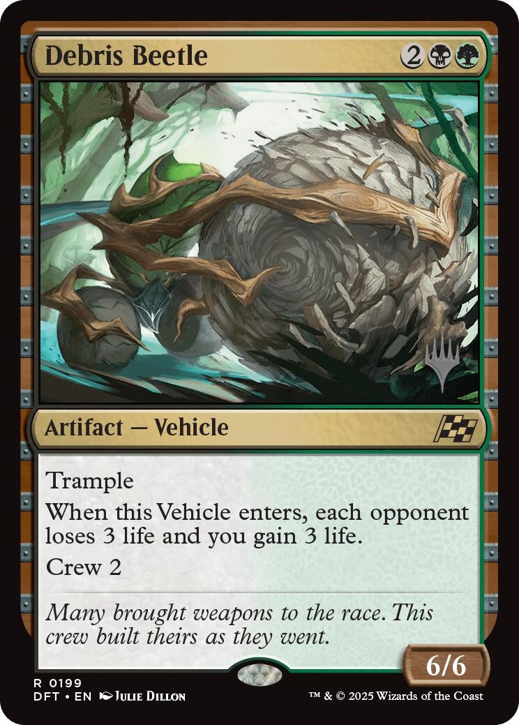 Image for Debris Beetle (199) (Promo Pack: Aetherdrift) - Magic: The Gathering