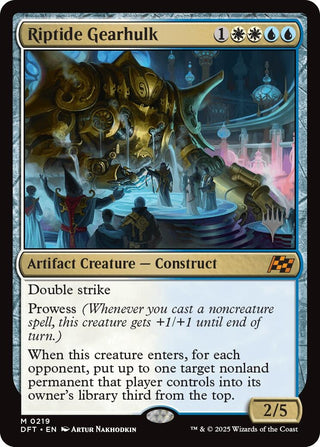 Image for Riptide Gearhulk (219) (Promo Pack: Aetherdrift) - Magic: The Gathering