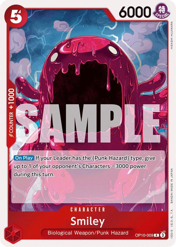 Image for Smiley (OP10-009) (Royal Blood) - One Piece Card Game