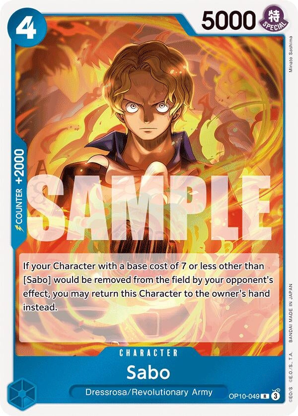 Image for Sabo (OP10-049) (Royal Blood) - One Piece Card Game