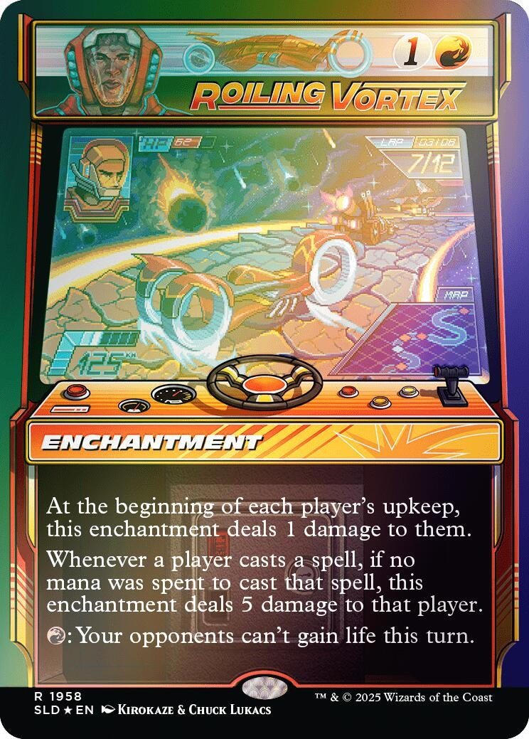 Image for Roiling Vortex (Rainbow Foil) (1958) (Secret Lair Drop Series) - Magic: The Gathering