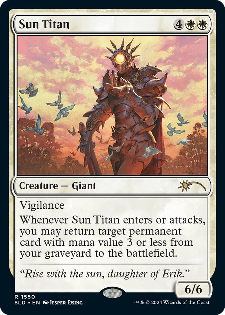Image for Sun Titan (1550) (Secret Lair Drop Series) - Magic: The Gathering