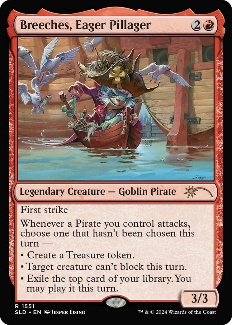 Image for Breeches, Eager Pillager (1551) (Secret Lair Drop Series) - Magic: The Gathering