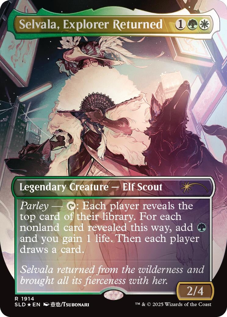 Image for Selvala, Explorer Returned (Rainbow Foil) (1914) (Secret Lair Drop Series) - Magic: The Gathering