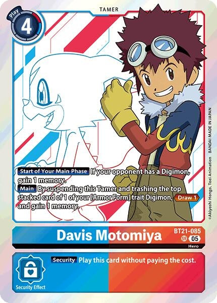 Davis Motomiya (BT21-085 SR) (World Convergence)