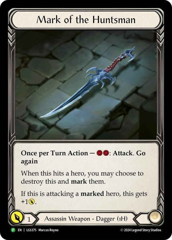 Image for Mark of the Huntsman - LGS375 (LGS375) (Flesh and Blood: Promo Cards) - Flesh and Blood TCG