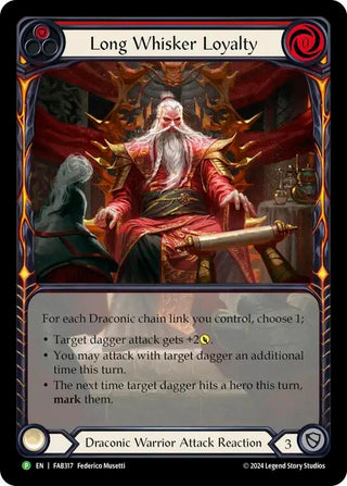 Image for Long Whisker Loyalty - FAB317 (FAB317) (Flesh and Blood: Promo Cards) - Flesh and Blood TCG