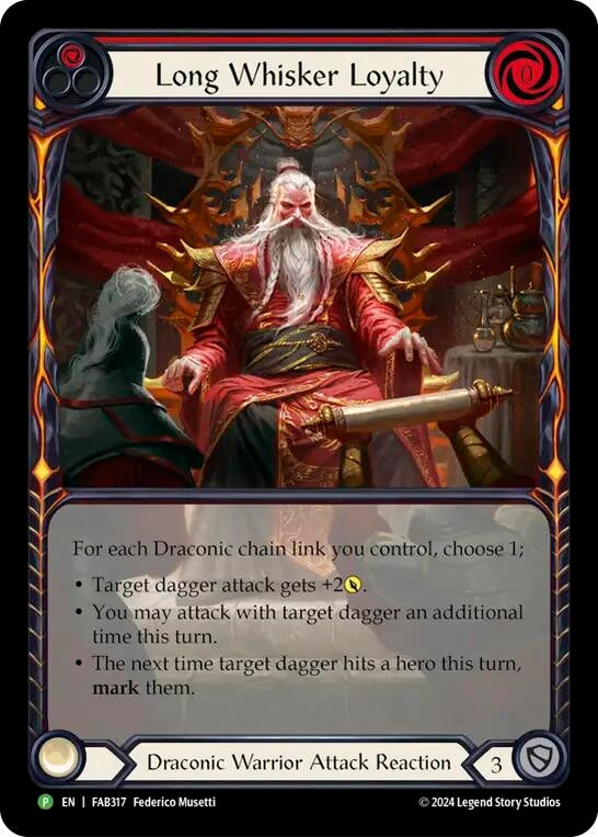 Image for Long Whisker Loyalty - FAB317 (FAB317) (Flesh and Blood: Promo Cards) - Flesh and Blood TCG