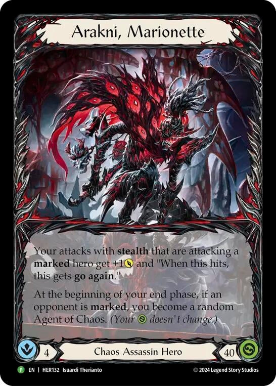 Arakni, Marionette - HER132 (HER132) (Flesh and Blood: Promo Cards)