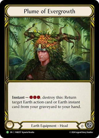Image for Plume of Evergrowth - FAB257 (FAB257) (Flesh and Blood: Promo Cards) - Flesh and Blood TCG