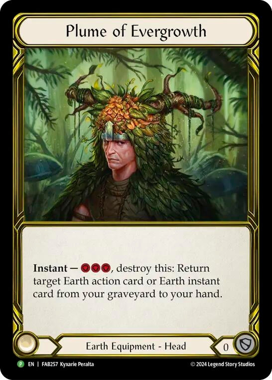 Image for Plume of Evergrowth - FAB257 (FAB257) (Flesh and Blood: Promo Cards) - Flesh and Blood TCG