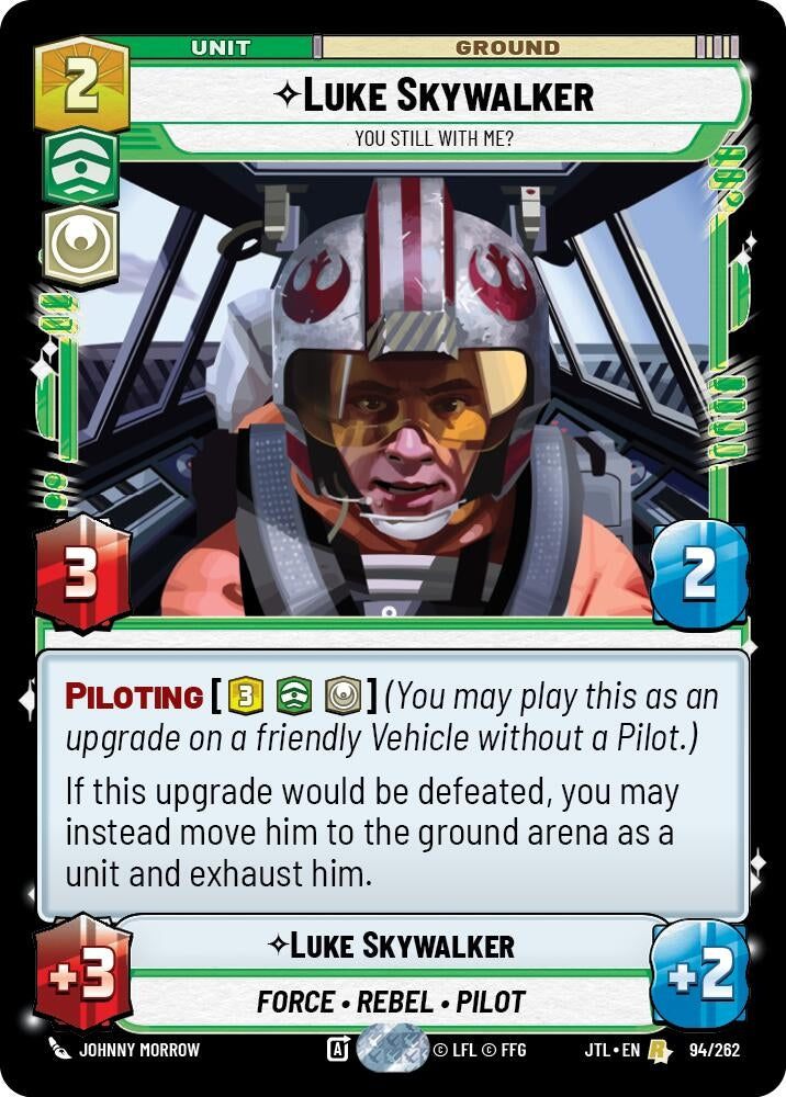 Image for Luke Skywalker - You Still With Me? (094/262) (Jump to Lightspeed) - Star Wars: Unlimited