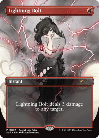 Image for Lightning Bolt (0037) (37) (Secret Lair Showdown) - Magic: The Gathering